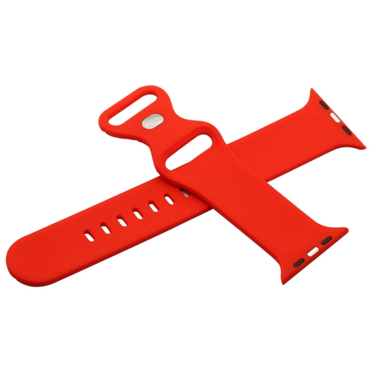 Frerndorf | Gewebte Textur-Uhrenarmband für Apple Watch Series 9&8&7 41mm / SE 3&SE 2&6&SE&5&4 40mm / 3&2&1 38mm (Dunkelgrün)