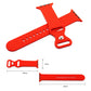 Frerndorf | Gewebte Textur-Uhrenarmband für Apple Watch Series 9&8&7 41mm / SE 3&SE 2&6&SE&5&4 40mm / 3&2&1 38mm (Dunkelgrün)