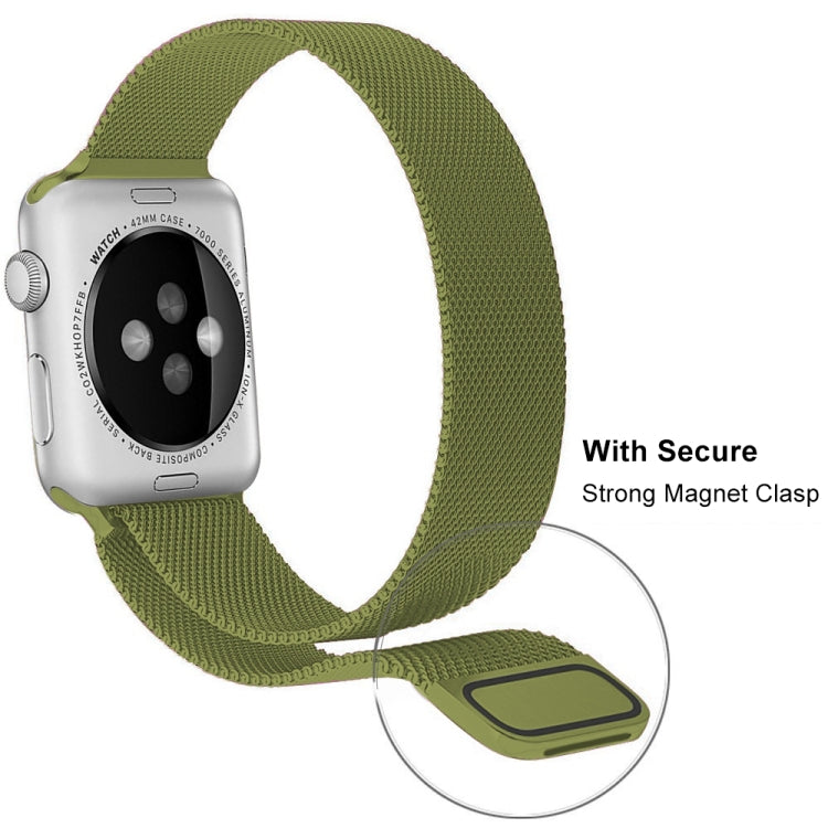Frerndorf | Milanese Edelstahl Armband für Apple Watch Ultra 49mm&Watch Ultra 2 49mm / Serie 9&8&7 45mm / SE 3&SE 2&6&SE&5&4 44mm / 3&2&1 42mm (Roségold)