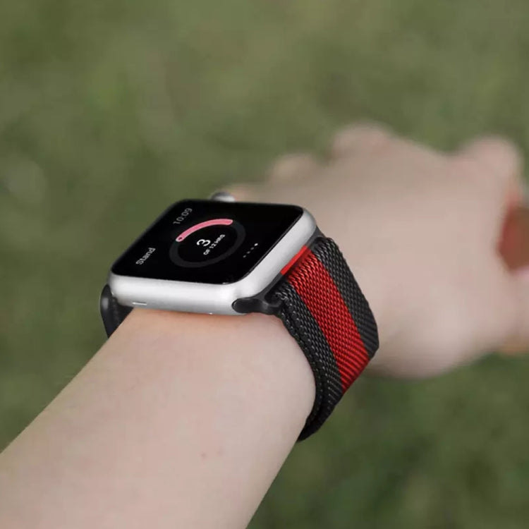 Frerndorf | Milanese Edelstahl Armband für Apple Watch Ultra 49mm&Watch Ultra 2 49mm / Serie 9&8&7 45mm / SE 3&SE 2&6&SE&5&4 44mm / 3&2&1 42mm (Roségold)