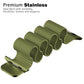 Frerndorf | Mailänder Edelstahl-Uhrenarmband für Apple Watch Series 9&8&7 41mm / SE 3&SE 2&6&SE&5&4 40mm / 3&2&1 38mm (Champagnergold)