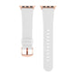 Frerndorf | Universelles Echtleder-Armband für Apple Watch Series 8&7 41mm / SE 2&6&SE&5&4 40mm / 3&2&1 38mm (Weiß)