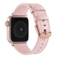 Frerndorf | Universal Echtes Leder Uhrband für Apple Watch Series 8&7 41mm / SE 2&6&SE&5&4 40mm / 3&2&1 38mm (Pink)