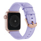 Frerndorf | Universal Echtleder Armband für Apple Watch Series 8&7 41mm / SE 2&6&SE&5&4 40mm / 3&2&1 38mm (Lavendel Lila)