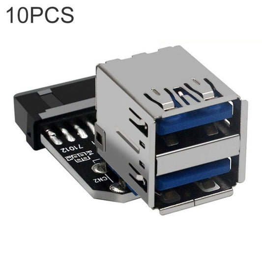 Frendorf | 10 PCS 19/20Pin zu Dual USB 3.0 Adapter Konverter, Modell:PH21