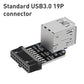Frendorf | 10 PCS 19/20Pin zu Dual USB 3.0 Adapter Konverter, Modell:PH21