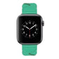 Frerndorf | Twist Genähtes Echtes Leder Uhrenarmband Für Apple Watch Series 9&8&7 41mm / SE 3&SE 2&6&SE&5&4 40mm / 3&2&1 38mm (Grün)