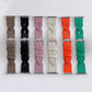 Frerndorf | Twist Genähtes Echtes Leder Uhrenarmband Für Apple Watch Series 9&8&7 41mm / SE 3&SE 2&6&SE&5&4 40mm / 3&2&1 38mm (Grün)