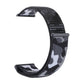 Frerndorf | Nylon Loop Uhrband für Apple Watch Ultra 49mm & Watch Ultra 2 49mm / Series 9 & 8 & 7 45mm / SE 3 & SE 2 & 6 & SE & 5 & 4 44mm / 3 & 2 & 1 42mm (Schwarz Camouflage)