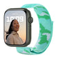 Frerndorf | Nylon Loop Uhrband für Apple Watch Series 9&8&7 41mm / SE 3&SE 2&6&SE&5&4 40mm / 3&2&1 38mm (Lime Camouflage)