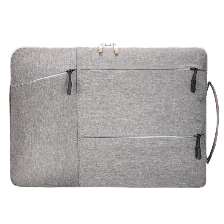 Frendorf | C310 Tragbare Freizeit Laptop Handtasche, Größe: 13-13,3 Zoll (Grau)
