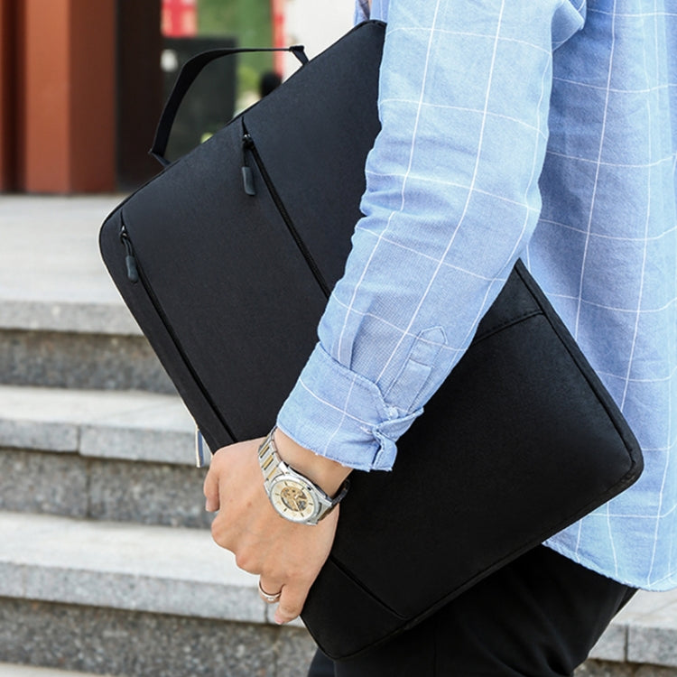Frendorf | C310 Tragbare Freizeit Laptop Handtasche, Größe: 13-13,3 Zoll (Grau)