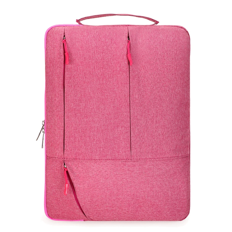Frendorf | C310 Draagbare Casual Laptop Handtas, Maat: 15.4-16 inch (Roze)