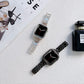 Frendorf | Elektroplattiertes Acryl-Uhrenarmband für Apple Watch Series 9&8&7 41mm / SE 3&SE 2&6&SE&5&4 40mm / 3&2&1 38mm(Gold)