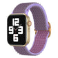 Frerndorf | Wave Nylon Uhrenband für Apple Watch Series 9&8&7 41mm / SE 3&SE 2&6&SE&5&4 40mm / 3&2&1 38mm (Lila)