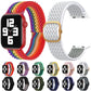 Frerndorf | Wave Nylon-Uhrenarmband für Apple Watch Series 9&8&7 41mm / SE 3&SE 2&6&SE&5&4 40mm / 3&2&1 38mm (Armeegrün)