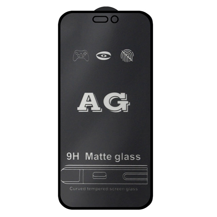 Frendorf | Für iPhone 14 Pro 25 Stück AG Matt Frosted Vollschutz-Glasfolie