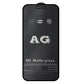 Frendorf | Für iPhone 14 Pro Max 25 Stück AG Matte Frosted Vollschutz Tempered Glass Film