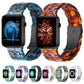 Frendorf | Fünf-Perlen-Harz-Uhrenarmband für Apple Watch Series 9&8&7 41mm / SE 3&SE 2&6&SE&5&4 40mm / 3&2&1 38mm (Aurora Grün)