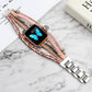Frerndorf | Schmuck-Uhrenarmband für Apple Watch Series 9&8&7 41mm / SE 3&SE 2&6&SE&5&4 40mm / 3&2&1 38mm (Rosa)