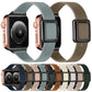 Frerndorf | Magnetisches schwarzes quadratisches Schnallen-Uhrenarmband für Apple Watch Series 9&8&7 41mm / SE 3&SE 2&6&SE&5&4 40mm / 3&2&1 38mm (Fir Green)