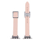 Frerndorf | Magnetische Silberne quadratische Schnallen-Uhrband für Apple Watch Ultra 49mm & Watch Ultra 2 49mm / Series 9 & 8 & 7 45mm / SE 3 & SE 2 & 6 & SE & 5 & 4 44mm / 3 & 2 & 1 42mm (Fir Green)