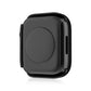 Frerndorf | Life Waterproof 2 in 1 PC Rahmen + Gehärtete Glas Schutzhülle für Apple Watch Series 9 / 8 / 7 45mm (Schwarz)