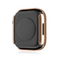 Frerndorf | Life Waterproof 2 in 1 PC Rahmen + Hartglas Schutzhülle für Apple Watch Series 9 / 8 / 7 45mm (Roségold)