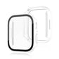 Frerndorf | Life Waterproof 2 in 1 PC Rahmen + Gehärtetes Glas Schutzhülle für Apple Watch Series 6 / 5 / 4 / SE 44mm (Weiß)