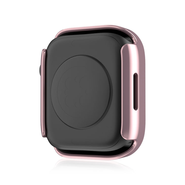 Frerndorf | Life Waterproof 2 in 1 PC Rahmen + Gehärtete Glas Schutzhülle Für Apple Watch Series 6 / 5 / 4 / SE 44mm (Rosa)