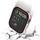 Frerndorf | Life Waterproof 2 in 1 PC Rahmen + Gehärtete Glas Schutzhülle Für Apple Watch Series 6 / 5 / 4 / SE 44mm (Rosa)