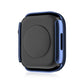Frerndorf | Life Waterproof 2 in 1 PC Rahmen + Gehärtetes Glas Schutzhülle für Apple Watch Series 6 / 5 / 4 / SE 40mm (Blau)