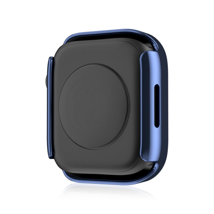 Frerndorf | Life Waterproof 2 in 1 PC Rahmen + Gehärtetes Glas Schutzhülle für Apple Watch Series 6 / 5 / 4 / SE 40mm (Blau)