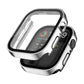 Frerndorf | Life Waterproof 2 in 1 PC Rahmen + Gehärtetes Glas Schutzcase für Apple Watch Series 6 / 5 / 4 / SE 40mm(Silber)