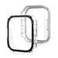Frerndorf | Life Waterproof Frosted 2 in 1 PC Rahmen + Tempered Glass Schutzhülle Für Apple Watch Series 9 / 8 / 7 45mm(Transparent)