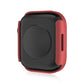 Frerndorf | Life Wasserdicht Frosted 2 in 1 PC Rahmen + Gehärtetes Glas Schutzhülle Für Apple Watch Series 6 / 5 / 4 / SE 40mm(Rot)