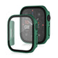 Frerndorf | Life Waterproof Frosted 2 in 1 PC Rahmen + Gehärtetes Glas Schutzhülle für Apple Watch Series 6 / 5 / 4 / SE 40mm (Grün)