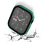 Frerndorf | Life Waterproof Frosted 2 in 1 PC Rahmen + Gehärtetes Glas Schutzhülle für Apple Watch Series 6 / 5 / 4 / SE 40mm (Grün)
