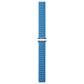 Frerndorf | Magnetisches Zwei-Farben Loop Slim Leder Uhr Band Für Apple Watch Ultra 49mm&Watch Ultra 2 49mm / Series 9&8&7 45mm / SE 3&SE 2&6&SE&5&4 44mm / 3&2&1 42mm(Chrysanthemen Blau)
