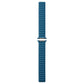 Frerndorf | Magnetisches zwei-farbiges Loop schlankes Lederarmband für Apple Watch Serie 9&8&7 41mm / SE 3&SE 2&6&SE&5&4 40mm / 3&2&1 38mm (Cape Blau)