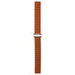 Frerndorf | Magnetisches zweifarbige Schlaufen Slim Leder Armband für Apple Watch Serie 9&8&7 41mm / SE 3&SE 2&6&SE&5&4 40mm / 3&2&1 38mm (Goldbraun)