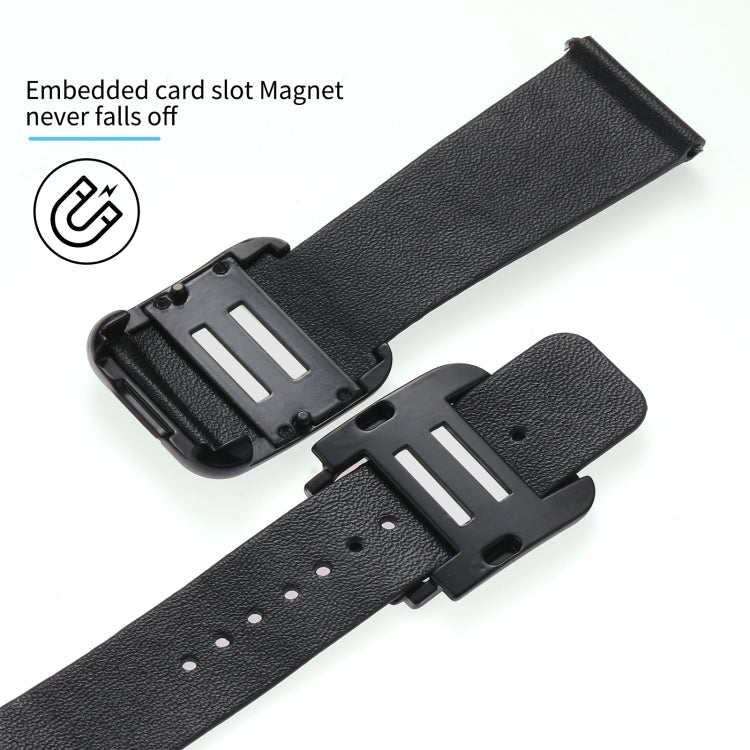 Frendorf | Schwarzes quadratisches Schnallen-Silikon-Uhrenarmband für Apple Watch Series 9&8&7 41mm / SE 3&SE 2&6&SE&5&4 40mm / 3&2&1 38mm (Rot)