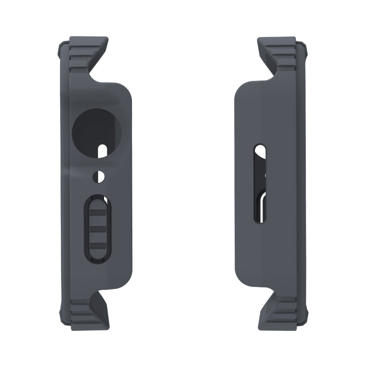 Frendorf | 2 in 1 Bildschirm gehärtetes Glasfolie Schutzhülle für Apple Watch Series 9 / 8 / 7 41mm (Dunkelgrau)