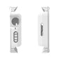 Frendorf | 2 in 1 Bildschirmgehärtetes Glasfolie Schutzhülle Für Apple Watch Series 6 / 5 / 4 / SE 40mm (Weiß)