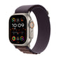 Frerndorf | Nylon Loop-Uhrenarmband für Apple Watch 46mm / 49mm / 45mm / 44mm (Indigo Blau)