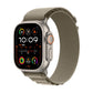 Frerndorf | Nylon Loop Uhrband für Apple Watch 46mm / 49mm / 45mm / 44mm (Olive)