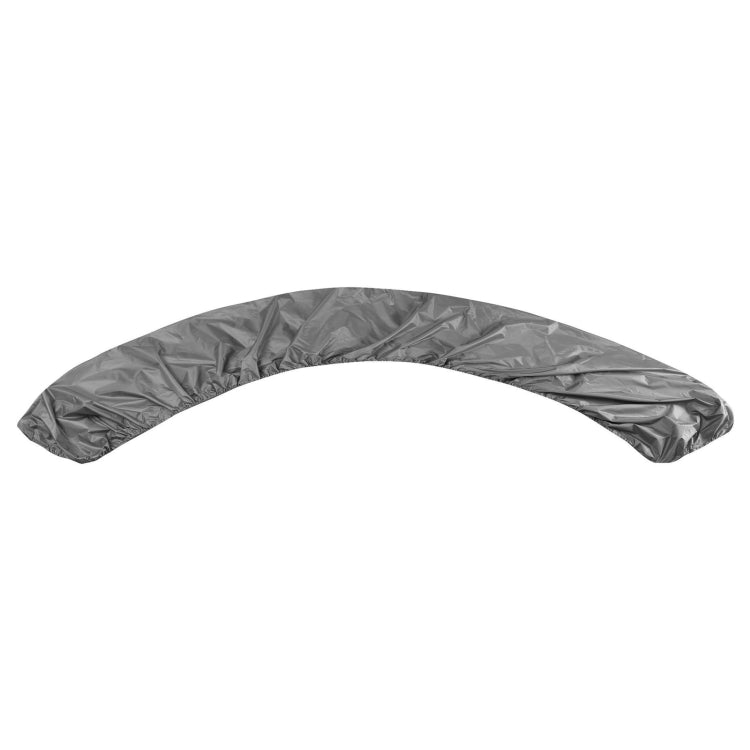 Frendorf | 210D Oxford Stoff Outdoor Wasserdicht Sonnenschutz Kajak Abdeckung, Für: 3.6-4m (Grau)