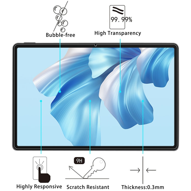 Frendorf | 25 PCS 9H 0.3mm Explosionsgeschütztes Gehärtetes Glasfolie Für Huawei MateBook E Go