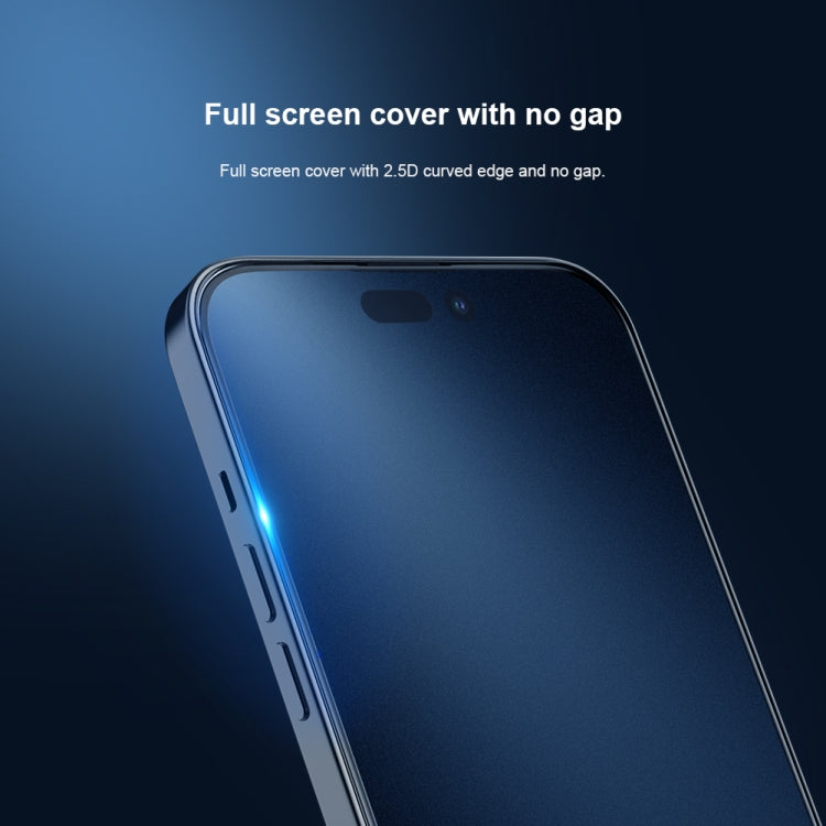 Frendorf | Für iPhone 14 Pro Max NILLKIN Fog Mirror 0,33 mm 9H Full-Screen Matt Gehärtetes Glas Folie