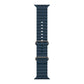 Frerndorf | Ocean Silikon-Uhrenband für Apple Watch Series 9&8&7 41mm / SE 3& SE 2&6&SE&5&4 40mm / 3&2&1 38mm (Blau)